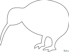 kiwi Coloring Pages To Print